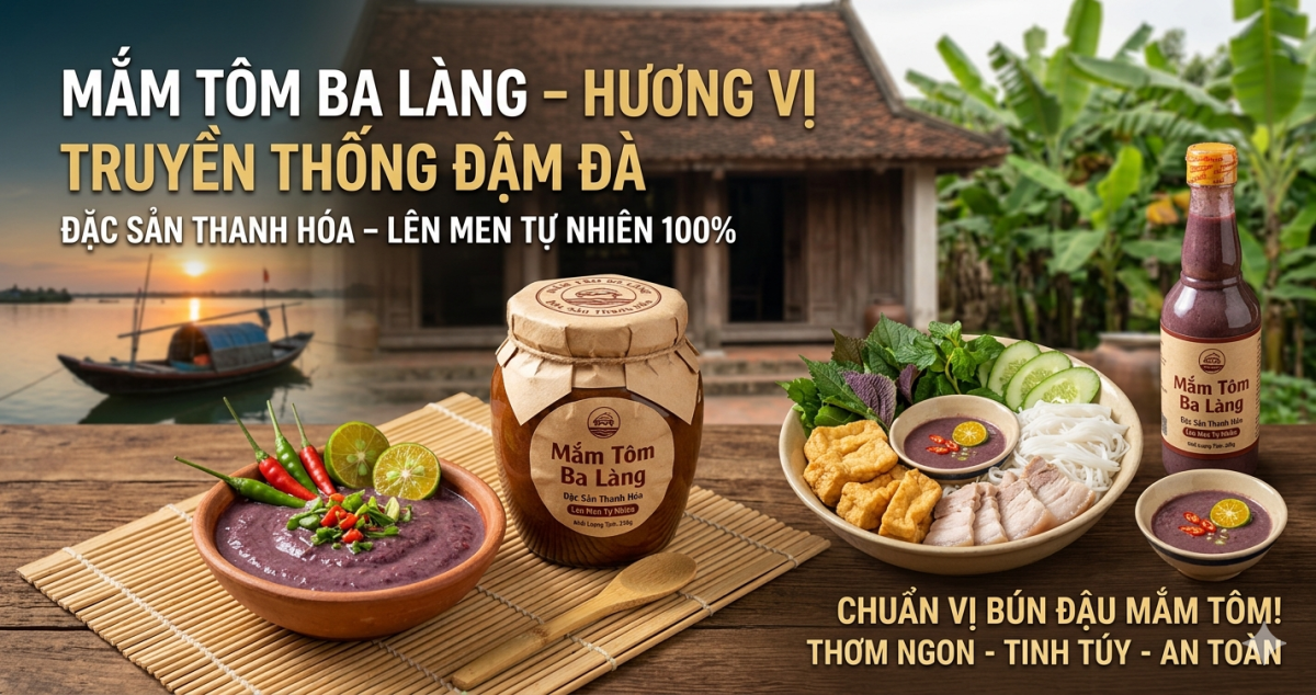 Mắm Tôm Ba Làng Có Ngon Không? Cách Chọn Loại Chuẩn, Không Hôi, Dễ Ăn