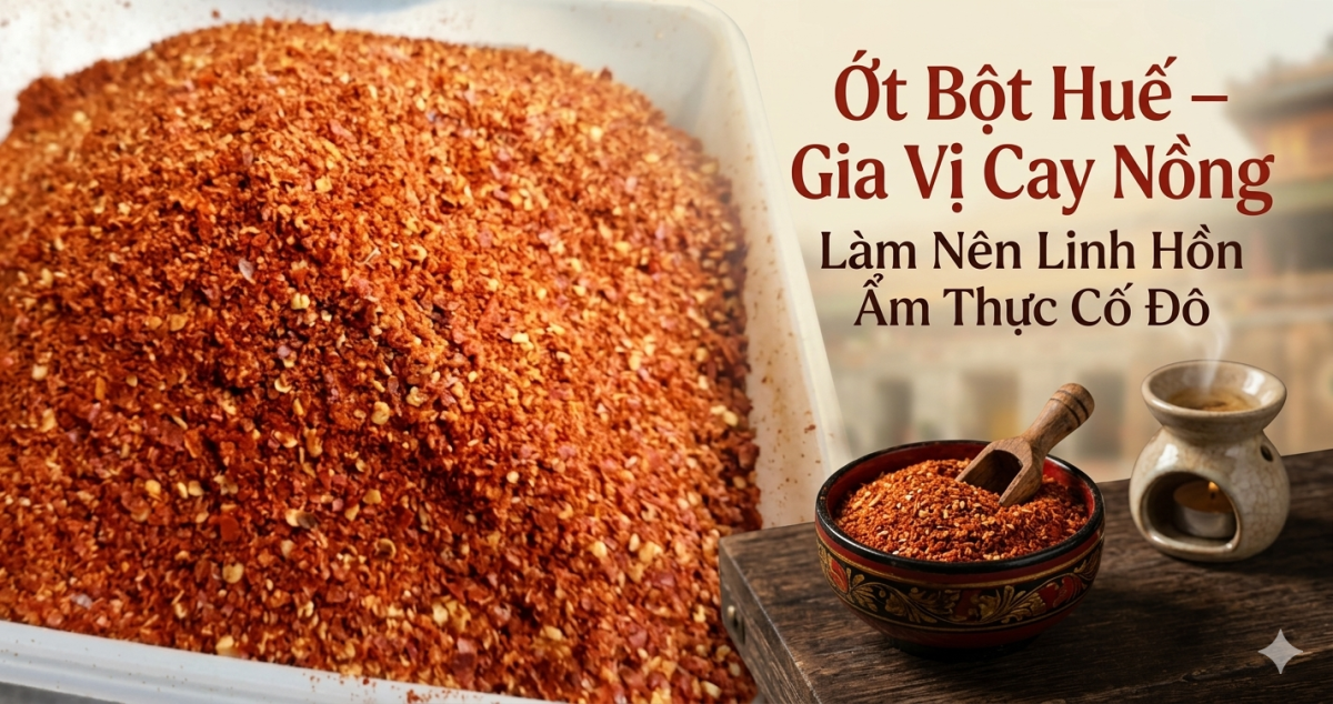 Ớt Bột Huế Nguyên Chất Là Gì?
