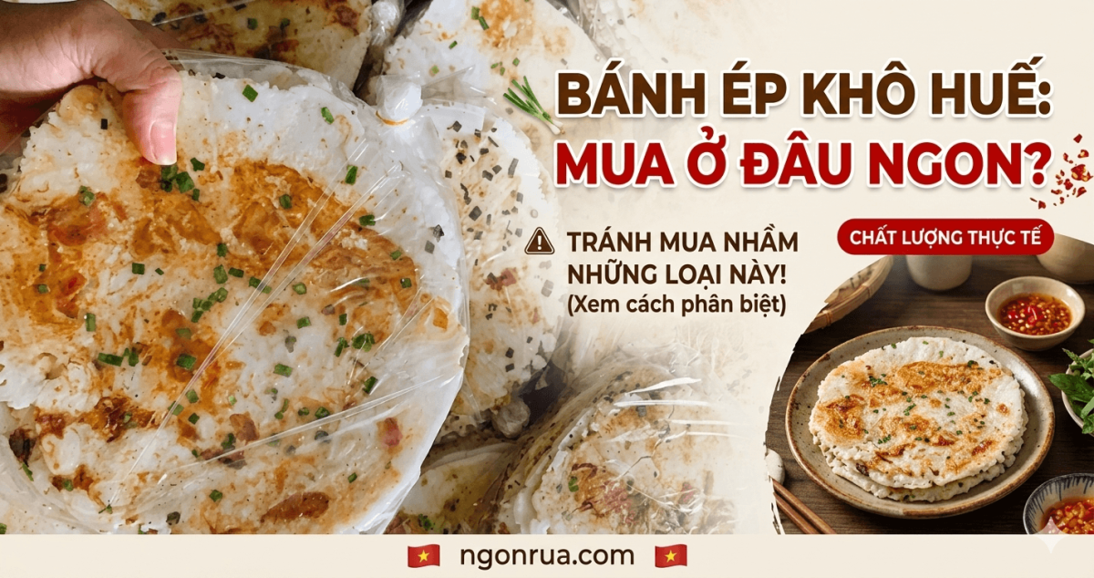 bánh ép khô Huế giòn ngon