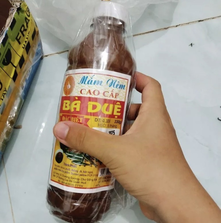mắm nêm bà duệ