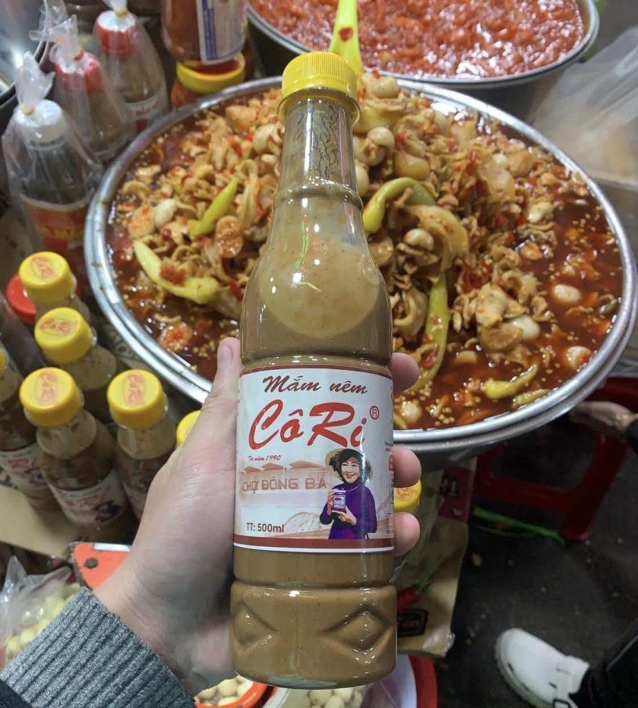 Mắm nêm Huế thương hiệu mắm nêm Cô Ri