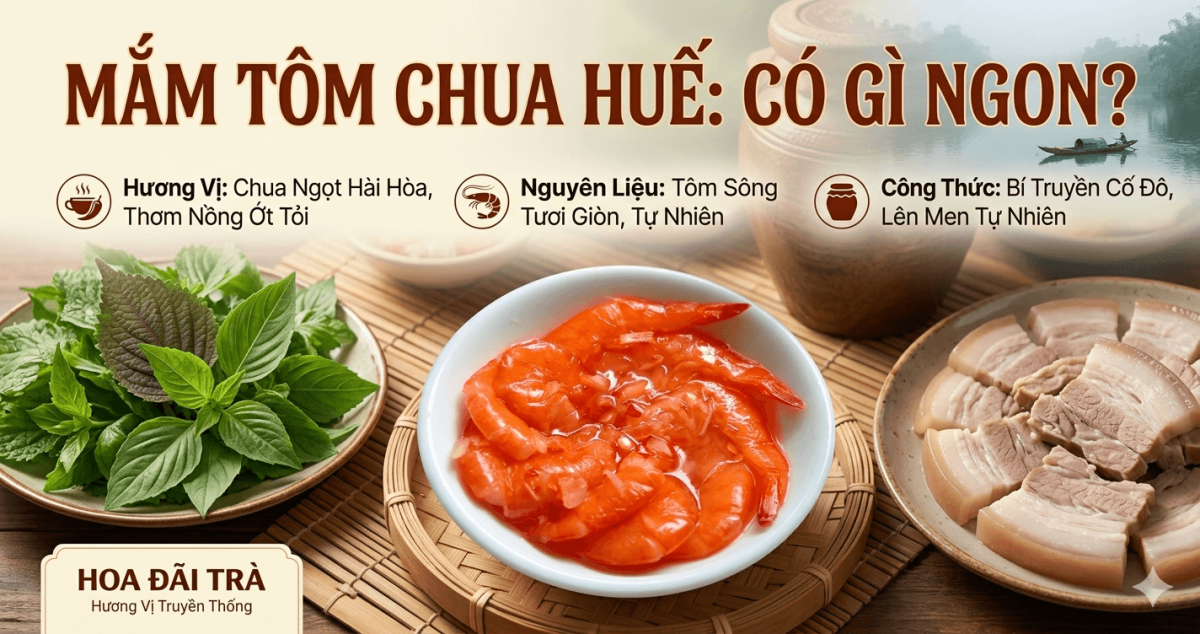 Mắm Tôm Chua Huế Có Gì Ngon?