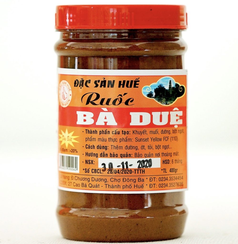 Mắm Ruốc Bà Duệ
