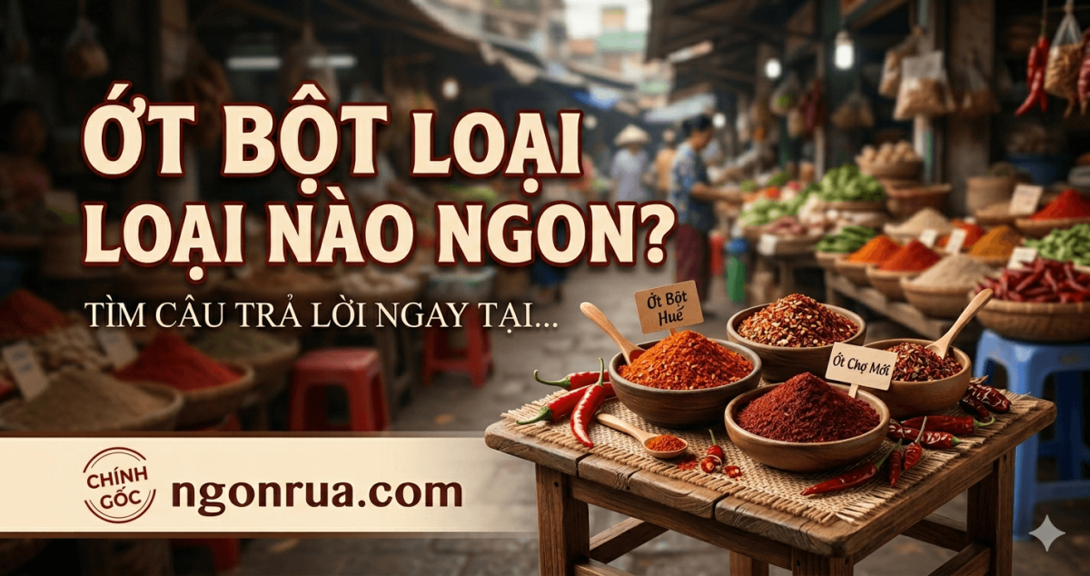 Ớt Bột Loại Nào Ngon?