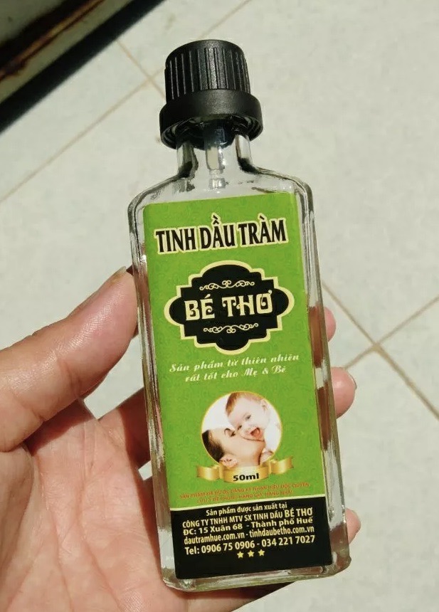 tinh dầu tràm bé thơ