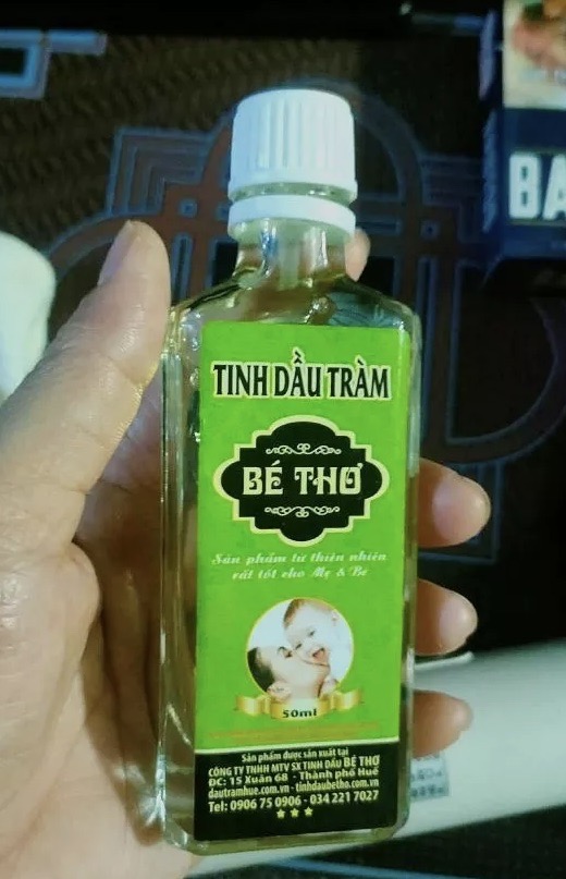 Tinh dầu tràm Bé Thơ