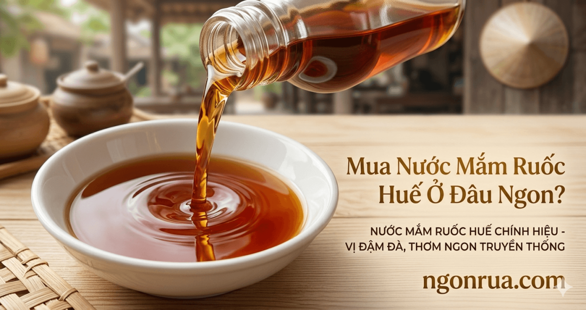 Mua Nước Mắm Ruốc Huế Ở Đâu Ngon?